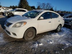 Nissan Versa salvage cars for sale: 2012 Nissan Versa S