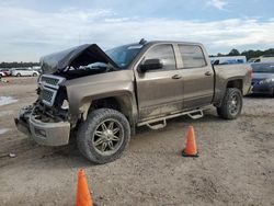 Salvage cars for sale at Houston, TX auction: 2015 Chevrolet Silverado K1500 LT