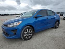 Salvage cars for sale at Arcadia, FL auction: 2021 KIA Rio LX