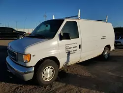 Salvage cars for sale at Greenwood, NE auction: 2002 Ford Econoline E150 Van