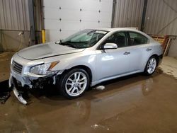 Salvage cars for sale at West Mifflin, PA auction: 2010 Nissan Maxima S