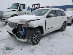 2017 Jeep Grand Cherokee Overland en venta en Woodhaven, MI