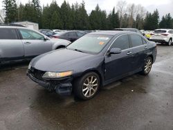 Acura salvage cars for sale: 2008 Acura TSX