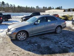 Mercedes-Benz salvage cars for sale: 2013 Mercedes-Benz E 350 4matic