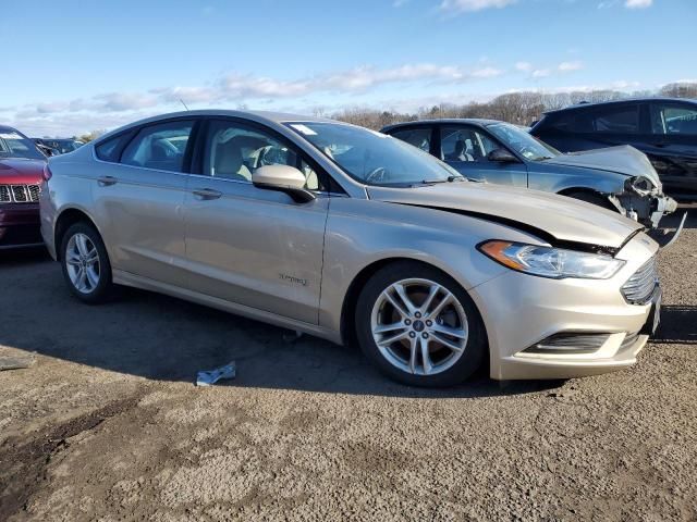 2018 Ford Fusion S Hybrid