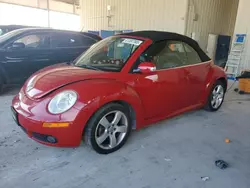 Salvage cars for sale at Homestead, FL auction: 2007 Volkswagen New Beetle Convertible Option Package 2