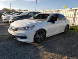 Honda Accord salvage cars for sale: 2017 Honda Accord Sport