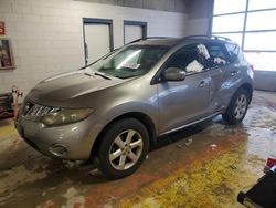 Salvage cars for sale at Indianapolis, IN auction: 2009 Nissan Murano S