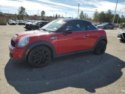 2013 Mini Cooper Coupe S en venta en Gaston, SC