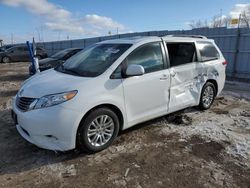 Salvage cars for sale at Greenwood, NE auction: 2011 Toyota Sienna XLE