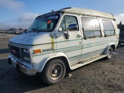 Salvage cars for sale from Copart Eugene, OR: 1995 GMC Rally Wagon / Van G2500