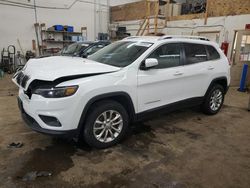 Salvage cars for sale at Ham Lake, MN auction: 2019 Jeep Cherokee Latitude