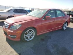 Mercedes-Benz c-Class salvage cars for sale: 2013 Mercedes-Benz C 250