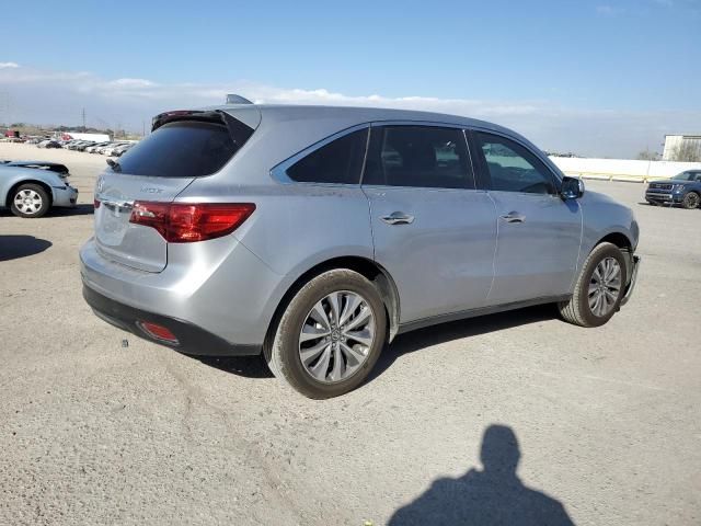 2016 Acura MDX Technology