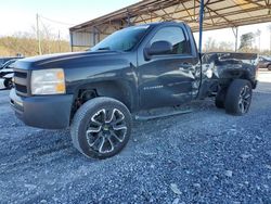 Salvage cars for sale from Copart Cartersville, GA: 2011 Chevrolet Silverado C1500