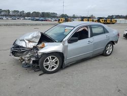 Salvage cars for sale at Dunn, NC auction: 2005 Honda Accord LX