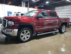 Salvage trucks for sale at Blaine, MN auction: 2016 GMC Sierra K1500 SLT