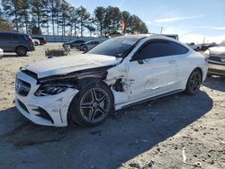 Salvage cars for sale from Copart Loganville, GA: 2021 Mercedes-Benz C 43 AMG