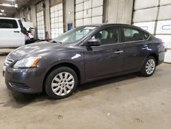 Salvage cars for sale at Blaine, MN auction: 2015 Nissan Sentra S