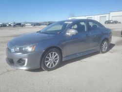 Salvage cars for sale at Kansas City, KS auction: 2016 Mitsubishi Lancer ES