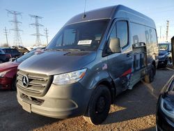 Salvage trucks for sale at Elgin, IL auction: 2022 Mercedes-Benz Sprinter 2500