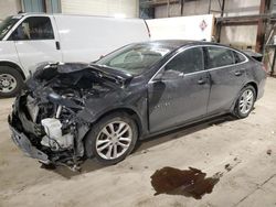 Salvage cars for sale at Eldridge, IA auction: 2018 Chevrolet Malibu LT