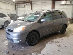 Salvage cars for sale at Franklin, WI auction: 2005 Toyota Sienna XLE