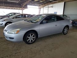 Salvage cars for sale at American Canyon, CA auction: 2003 Honda Accord EX