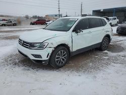 Salvage cars for sale at Colorado Springs, CO auction: 2019 Volkswagen Tiguan SE