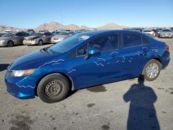 Salvage cars for sale at North Las Vegas, NV auction: 2012 Honda Civic LX