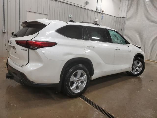 2020 Toyota Highlander Hybrid LE