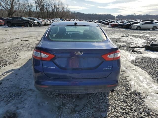 2013 Ford Fusion SE Hybrid