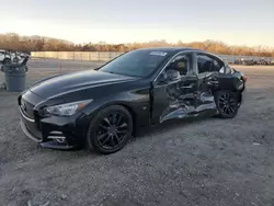 Carros salvage a la venta en subasta: 2014 Infiniti Q50 Base