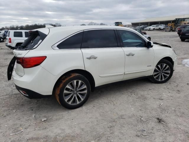 2016 Acura MDX Technology