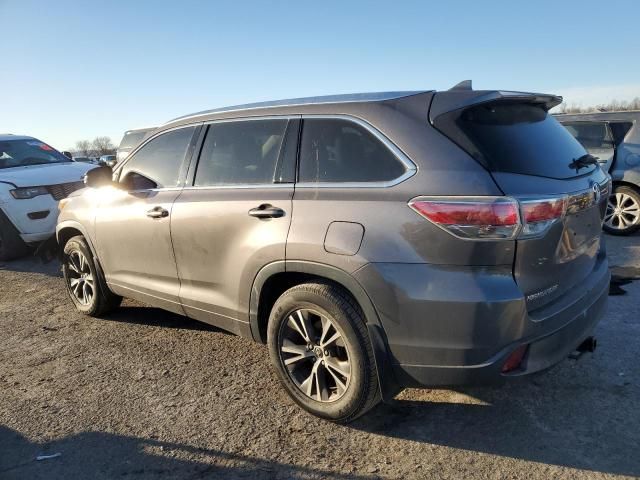 2016 Toyota Highlander XLE