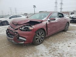 Salvage cars for sale from Copart Elgin, IL: 2018 Chevrolet Malibu LT