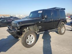 Jeep Wrangler salvage cars for sale: 2015 Jeep Wrangler Unlimited Sport