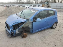 Salvage cars for sale at Franklin, WI auction: 2013 Chevrolet Spark 1LT