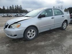 Toyota salvage cars for sale: 2006 Toyota Corolla CE