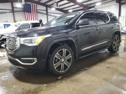 Salvage cars for sale from Copart West Mifflin, PA: 2017 GMC Acadia Denali