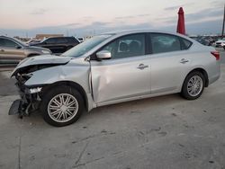 Salvage cars for sale at Grand Prairie, TX auction: 2017 Nissan Sentra S