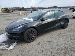 Salvage cars for sale at auction: 2021 Tesla Model 3