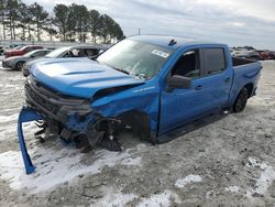 Salvage cars for sale at Loganville, GA auction: 2022 Chevrolet Silverado C1500 Custom