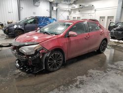 Salvage cars for sale from Copart Ottawa, ON: 2016 Toyota Corolla L