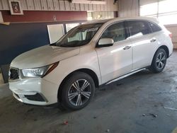 Salvage cars for sale at Fort Wayne, IN auction: 2017 Acura MDX