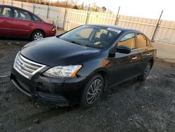 Salvage cars for sale at Spartanburg, SC auction: 2014 Nissan Sentra S