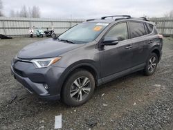 Salvage cars for sale from Copart Arlington, WA: 2017 Toyota Rav4 XLE