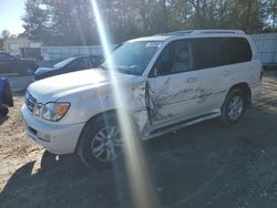 Vehiculos salvage en venta de Copart Knightdale, NC: 2005 Lexus LX 470