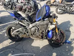 Salvage motorcycles for sale at Sun Valley, CA auction: 2017 Yamaha YZFR1 C