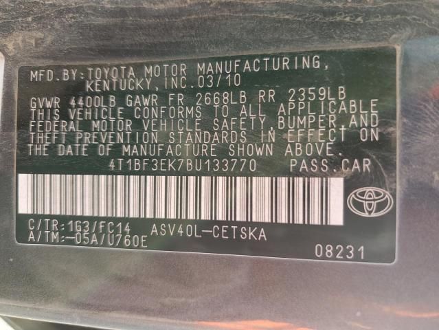 2011 Toyota Camry Base